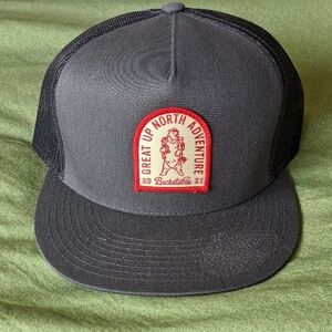 Gray and Black Trucker Hat